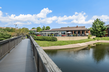 Private community lake